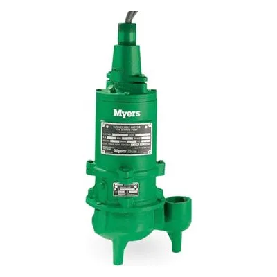 Pentair Myers SX50-03-50 SX Explosion-Proof Cast Iron Effluent Pump. PUMP,SUMP;1/2HP-200V-3PH, HIGH FLOW.