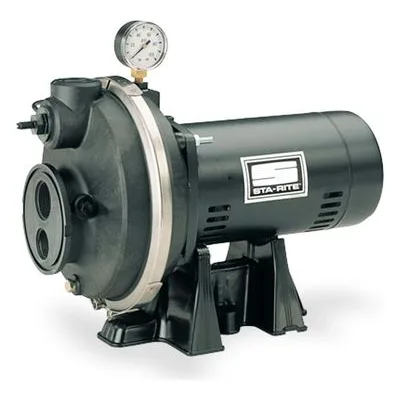 Pentair PLC-2LMS3 StaRite PL Series Thermoplastic, Convertible Deep Well Jet Pump, JET PUMP-0005 230/460V UL 3PH ODP.