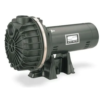 Pentair PD2HE-LMS2 StaRite PD Centrifugal Sprinkler Pump, CENT PUMP 1HP 3PH ODP 60HZ 208-230/4.