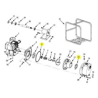 AMT Pump Repair Part 3160-300-90, BUNA GASKET/O-RING SUBGROUP KIT Flapper 316F-95 316F-Z5 316F-D5 316F-99