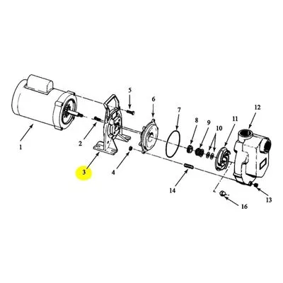 AMT Pump Repair Part 4294-030-09, ADAPTER XCI MACH Replaces 1993-000-01