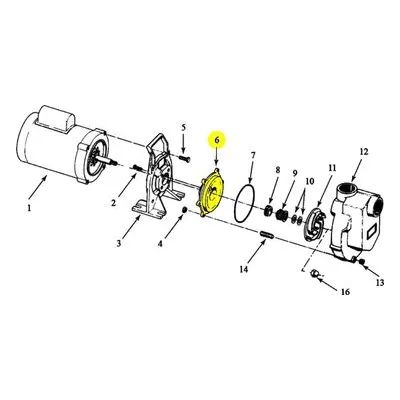 AMT Pumps 4294-020-00 CASING COVER XSS MBV TO -01