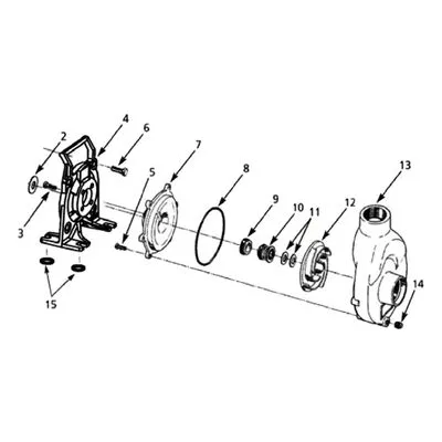 AMT 388F-K7 Pump Repair Kit 388F-97 Bronze Model