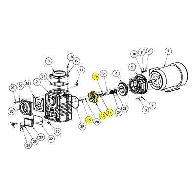 AMT Pumps 4871-010-98 IMPELLER XSS 10HP SUBGRP