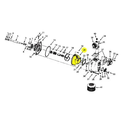 AMT 1990-002-00 Volute Pump Repair Part Replaces 1990-002-01