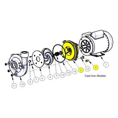 AMT Pumps 5030-300-90 Straight Centrifugal Series Repair Part, O-Ring Kit - Buna N (standard), a Gorman-Rupp Company.