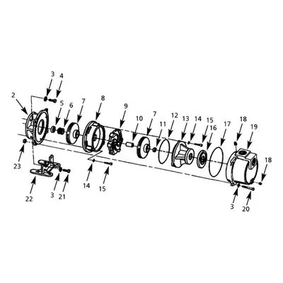 AMT 4786-K5 Pump Repair Kit 4786-95 Sprinkler Booster Pumps