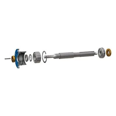 Shaft Kit, 3196 Series ANSI Standard Dimension Process Centrifugal Pump, Summit Pumps 2196, KITSHAFT-96X17-316SS.