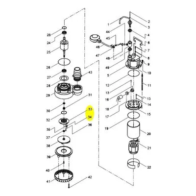 AMT Pump Repair Part 5890-020-90, STRAINER & COVER KIT 5890-95B Model
