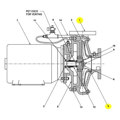 AMT Pump Repair Part 428A-001-95, CASNG KIT 428A-95 1750 RPM Model.