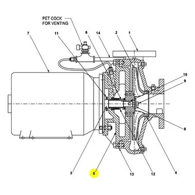 AMT Pump Repair Part 428A-030-95, VOLUTE COVER KIT 428A-95 1750 RPM Pumps.