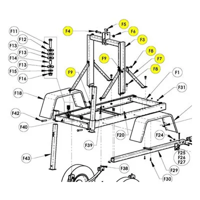 AMT Pump Repair Part 5585-103-90, LIFTING BAIL SUBGROUP. 5585-H6, 5587-D6, 5586-H6, 5588-D6 & 5587-Y6.