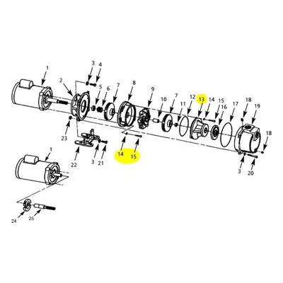 AMT Pump Repair Part 4780-220-95, SUCTION INLET KIT/ SUBGROUP. 4782-95 & 4786-95 Sprinkler Booster Pumps.