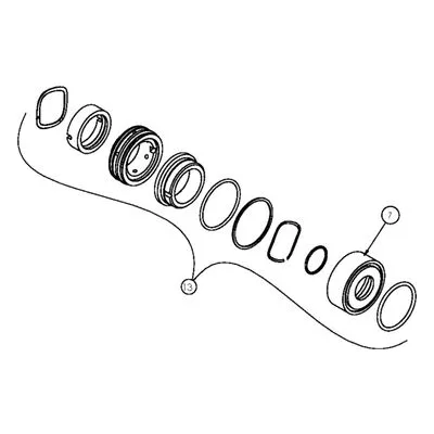 AMPCO Sanitary Pump Repair Part GS02600812-ND, 758 DOUBLE SEAL KIT N/C/N/V, NEW DESIGN
