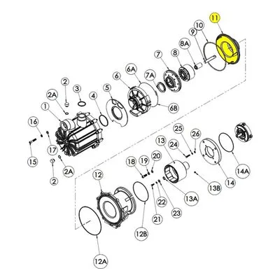 Finish Thompson 106400-2 Pump Repair Spare Part Barrier