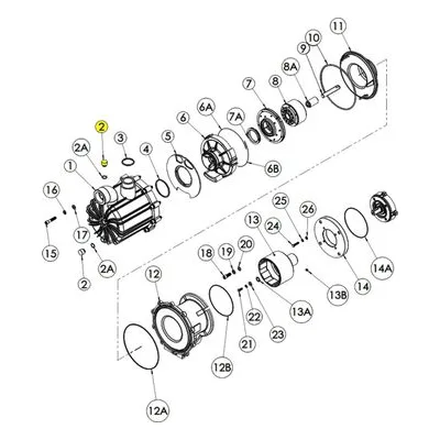 Finish Thompson 106143 Pump Repair Spare Part Fill/Drain Plug