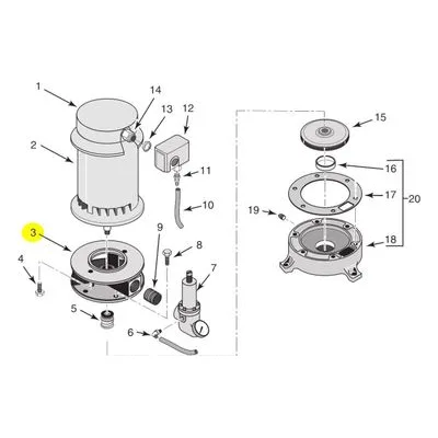 Berkeley Pump L2-8B Water System Parts