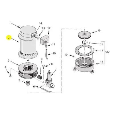 Sta-Rite Pumps Motor - MTR PKG-0005 115/230 1 RD. Catalog Number: A200CH. A Pentair Brand.