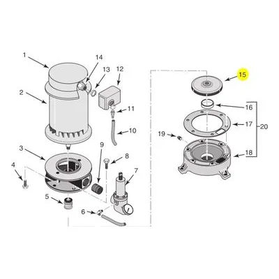 Berkeley Pump J105-42P Water System Parts
