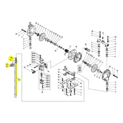Yamada Pumps Kit DP-10D KIT FOR DP-10BA DRUM PUMP