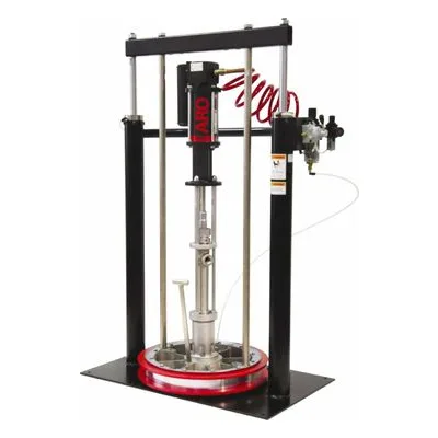 ARO Pumps TP0412T21FF47S22 TPX Series Two-Post Ram Piston Pump Package, 5-GAL RAM PACKAGE, 2-POST 4-1/4", 12:1