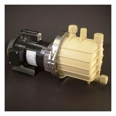 March 0155-0331-0200 Pump SP-TE-7K-MD 3PH 1HP w/Extender on Housing and Motor Base