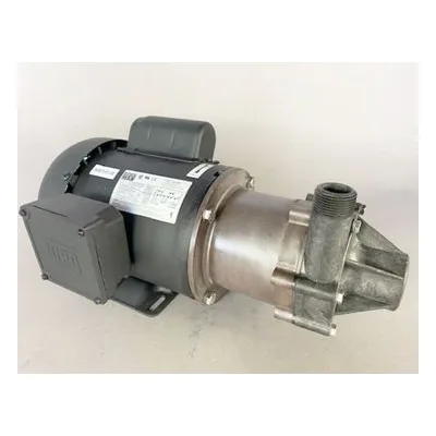 March Pumps Part Number: 0155-0336-0100 Series 7 Chemical Pump - TE-7KC-MD 1Ph 1HP (PL Bkt).