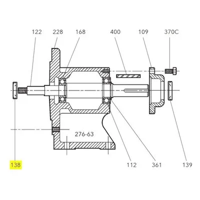 Goulds Pumps Repair Part 5K172 LIP SEAL -3773