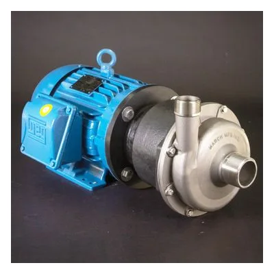 March Pumps Part Number: 0157-0128-0100, Series 8 Chemical Pump - TE-8S-MD 3PH 5HP (PL Bracket).