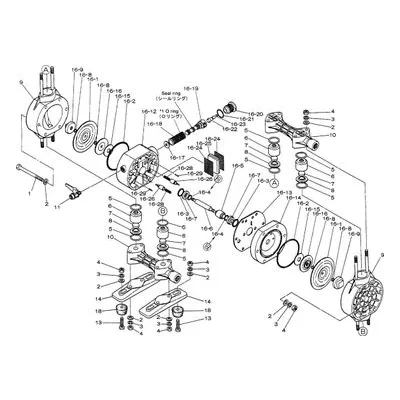 Yamada Pumps Kit K15-VS NDP-15FVS 852771 Diaphragm Pump