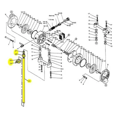 Yamada Pumps Item Code: NDP-15SD - KIT FOR NDP-15BS DRUM PUMP.