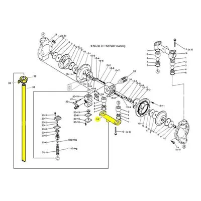 Yamada Pumps Kit NDP-20SD KIT FOR NDP-20BS DRUM PUMP