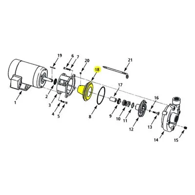 AMT Pumps 4240-023-00 CASING COVER XSS MBV TO -01
