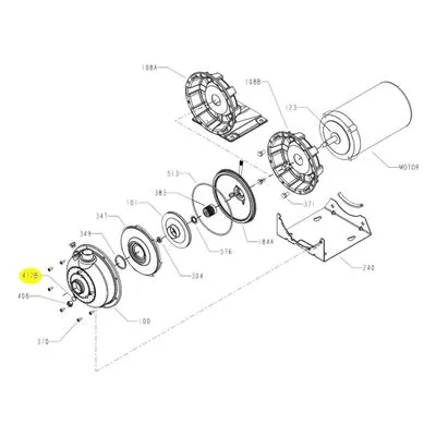 Goulds Pumps Repair Part 5L62 O-RING-BOX OF 6