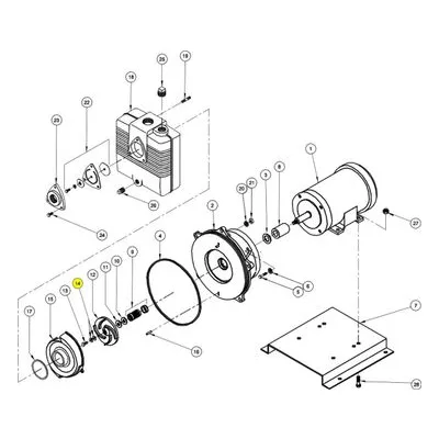 Barnes Pumps 070089 Repair Pump Part Number WASHER, .562X 1.625x.187, SS