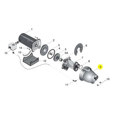 Berkeley Pump N76-46P Water System Parts