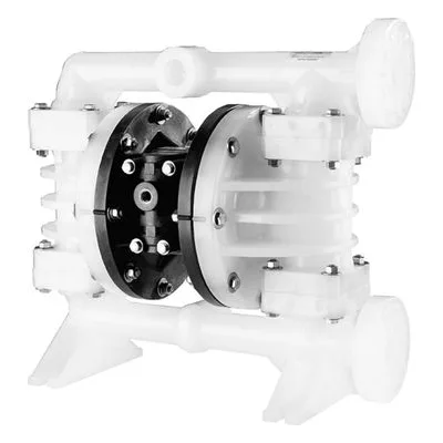 Lutz-Jesco America LJKV-B1 AIRTRAN 1" Plastic Bolted AODD Diaphragm Pump. PVDF/Viton, 0 - 41 GPM.