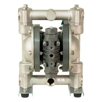 Yamada Pumps NDP-25BAU-PP NDP-25 Series Air Operated Double Diaphragm Pump 854126-U. Aluminum, 1" NPT Connections.