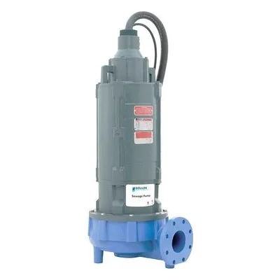 Goulds Water Technology 4XD12K2MF 4XD Submersible Non-Clog XP Sewage Pump 7.5HP 3/60/200 7.50" 27.0MA 50'CRD by Xylem.