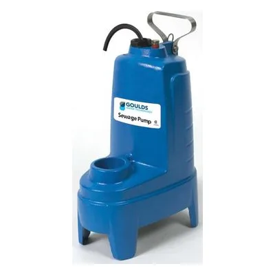 Goulds Water Technology PS41M-01 PS Series Submersible Sewage Pump .4HP 1/60/115 MANUAL WITH 50' CORD by Xylem.