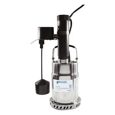 Goulds Water Technology FTST31AV ST31 Series Residential Submersible Sump/Effluent Pump 1/3HP 1/60/115 12.0MA by Xylem.