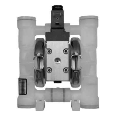 Wilden A.025P/KZPPP/TNL/TF/KTV/0150, Item: 00-9843, Accu-Flo 1/4" Clamped Plastic Double Diaphragm Pump by PSG Dover.