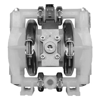 Wilden A1B/PPPPP/WFS/WF/KWF/0512, Item: 01-10483, Accu-Flo 1/2" Clamped Plastic Double Diaphragm Pump by PSG Dover.