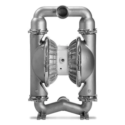 Wilden P8/SSSPP/TSU/TF/STF/0070, Item: 08-13534, Saniflo FDA 2-1/2" Clamped Metal Double Diaphragm Pump by PSG Dover.