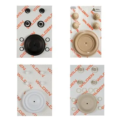 Wilden Pumps 01-9804-52, KIT, WET, 0.5"/O/M/BNS. Wet End Repair Kit for 0.5" Metal Pumps by PSG Dover.