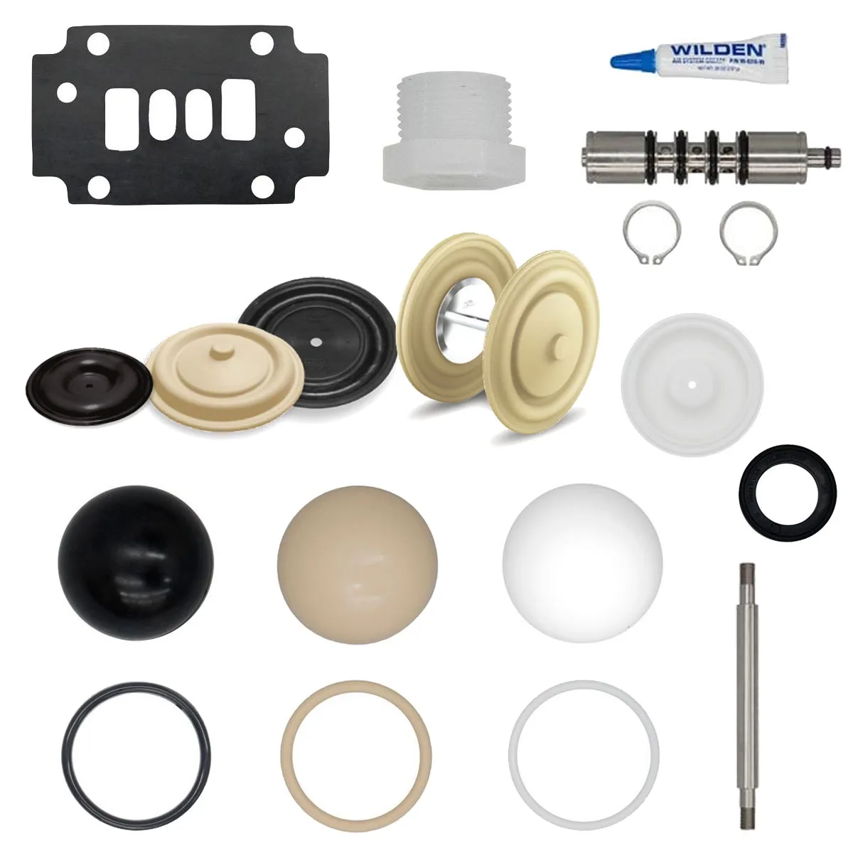 Wilden 08-3700-01 AODD Pump Spare Parts, Inner Piston | PumpCatalog