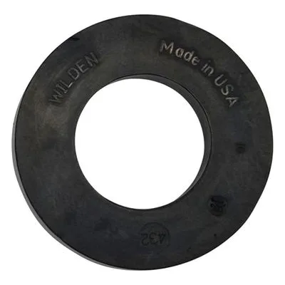 Wilden Pumps 04-1125-52, SEAT, VALVE, BOLTED, BUNA. Air Operated Double Diaphragm Pump, 04 Series Spare Parts
