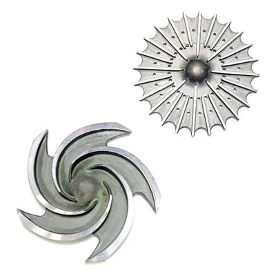 Pumpworks 385-00100-1000 ANSI Process Pump Repair Parts, IMPELLER, 6FV, 4X6X10H,G2,CS.