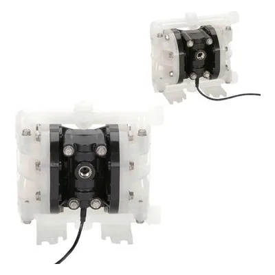 All-Flo A025-SPK-SSKE-S71 A Series A025 Plastic 1/4" Air Powered Double-Diaphragm AODD Pump, Santoprene Diaphragms.