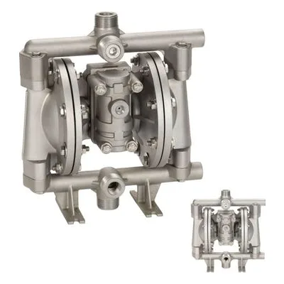 All-Flo A050-BAA-GTPN-S30 A Series A050 Bolted Metal 1/2" Air Operated Double-Diaphragm AODD Pump, Geolast Diaphragms.